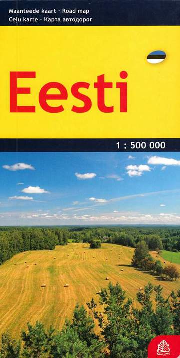 Estonia mapa 1:500 000
