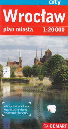 Wrocław plan miasta 1:20 000