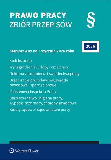 Prawo pracy. Zbiór przepisów. 2026