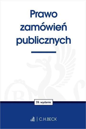 Okładka: PZP. Prawo zamówień publicznych wyd. 39