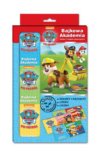 Pakiet bajkowa akademia Psi Patrol