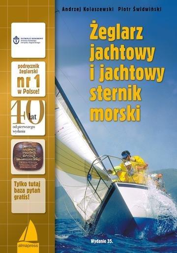 Okładka: Żeglarz jachtowy i jachtowy sternik morski. Podręcznik zgodny z programem szkolenia PZŻ. Książki dla żeglarzy
