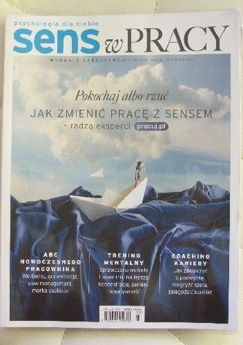 Sens w pracy. Pokochaj albo rzuć. Zmienić pracę z sensem.