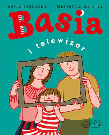 Basia i telewizor. Basia