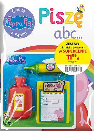 Piszę abc Świnka Peppa zestaw