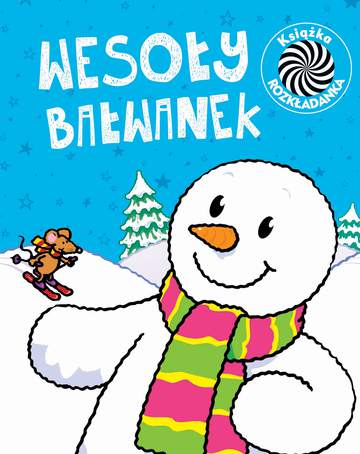 Wesoły bałwanek ruchome obrazki