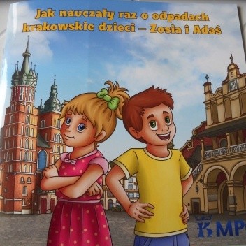 Jak nauczały raz o odpadach krakowskie dzieci - Zosia i Adaś