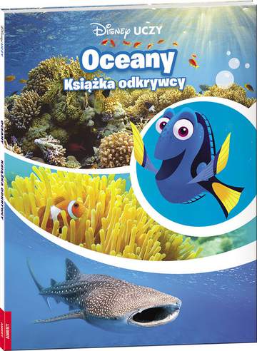 Disney Uczy Gdzie jest Dory Oceany Książka odkrywcy UDJ-7