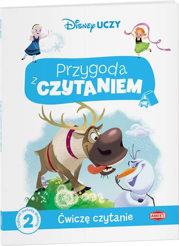 Disney uczy Kraina lodu Przygoda z czytaniem ćwiczę czytanie PCM-9301
