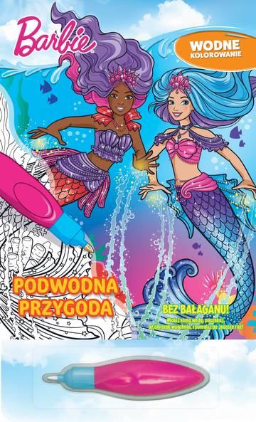 Podwodna przygoda. Barbie. Wodne kolorowanie