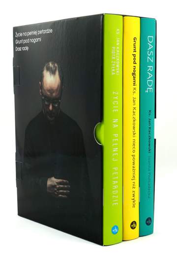 Pakiet ksiądz jan kaczkowski dasz radę / grunt pod nogami / życie na pełnej petardzie