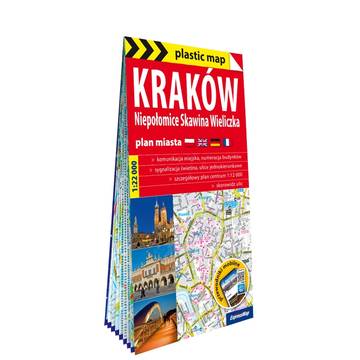 Kraków plan miasta 1:22 000 foliowana 2024