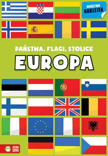 Europa państwa flagi stolice poznaję kraje i kontynenty