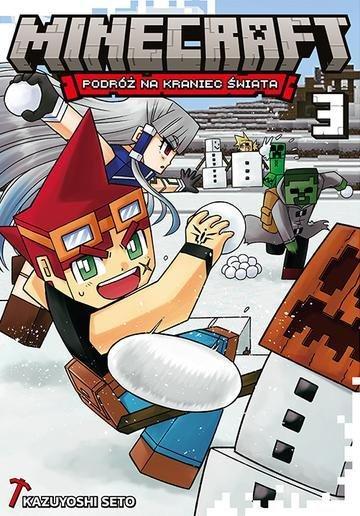 Okładka: Minecraft. Podróż na kraniec świata. Tom 3