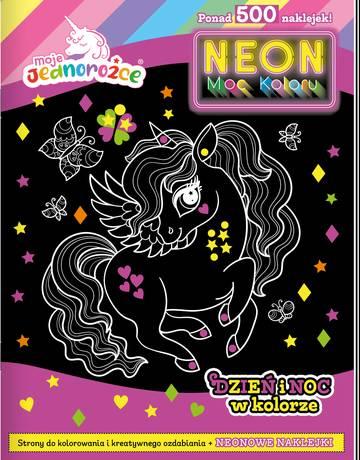Dzień i noc w kolorze. Moje jednorożce. Neon. Moc koloru
