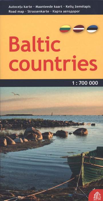 Kraje bałtyckie mapa 1:700 000